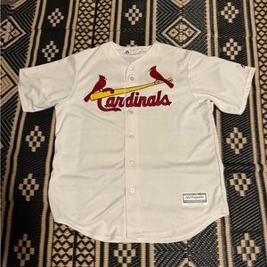 MLB St. Louis Cardinals team baseball stitched jersey size L